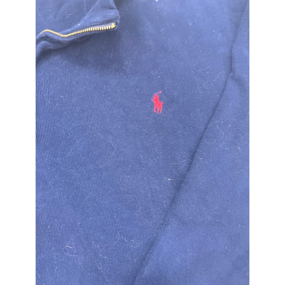 Polo Ralph Lauren Pullover Sweater Quarter Zip Tall Long 4XLT - Picture 2 of 3